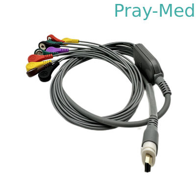 Mua Cáp Holter điện tâm đồ Nalong RAGE-12 tương thích 10 Chất liệu TPU chì sản xuất trực tuyến