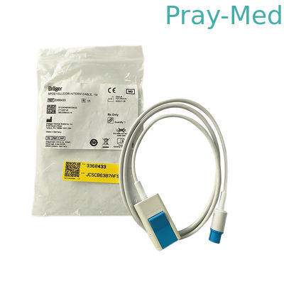 Mua Đường dây mở rộng bộ điều hợp SpO2 gốc Drager Siemens 3368433 7pin 1M sản xuất trực tuyến