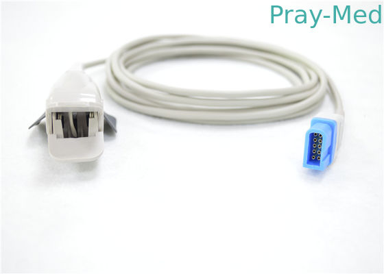 Mua Bộ cảm biến Spo2 có thể tái sử dụng, đầu nối Pin 10 Spo2 dành cho người lớn 0,3lb Trọng lượng sản xuất trực tuyến
