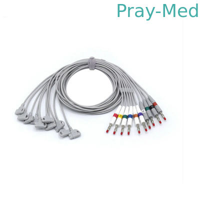 Mua 10 dẫn ECG EKG dẫn dây cho philip Pagewriter Trim 4.0 chuối 0.9m 989803129161 sản xuất trực tuyến