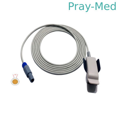 Mua Cảm biến đầu dò 40 độ Spo2 Clip ngón tay người lớn Contec Edan M8 6 Pin với CE / ISO sản xuất trực tuyến