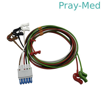 Mua ECG/EKG 5 Chất dẫn được bảo vệ Chất dẫn được bảo vệ Snap AAMI M1968A 989803125841 sản xuất trực tuyến