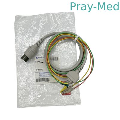 Mua Nihon Kohden nguyên bản Cáp ECG một phần 3 dây dẫn ECG K353A Clip sản xuất trực tuyến