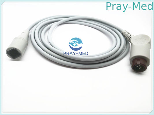 Mua Tương thích Mindray Invasive Blood Pressure Cable 12 Pin Connector Chiều dài 2.7m sản xuất trực tuyến
