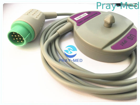 Mua Bộ phận chuyển đổi đầu dò của thai nhi ở Hoa Kỳ 12 đầu nối bằng kim loại Vật liệu y tế TPU sản xuất trực tuyến