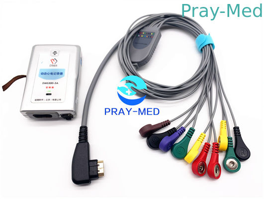 Mua DMS Holter ECG Cáp bệnh nhân DMS300-3A Chất liệu dây Holter với 10 đầu sản xuất trực tuyến