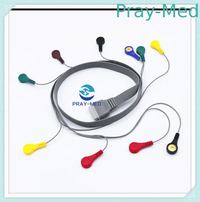Mua 10 Cáp bệnh nhân chì ECG Chiều dài 1,5m Edan SE2003 / SE2012 cho đầu ghi ECG Hotler sản xuất trực tuyến