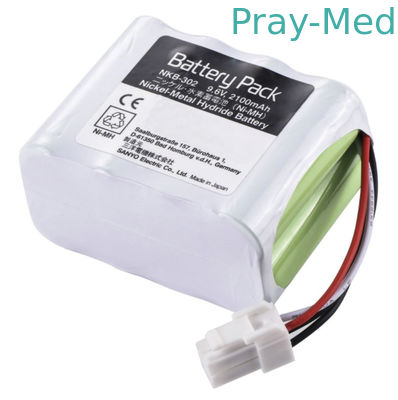 Mua 2100mAh 9.6v Nihon Kohden Pin trắng cho NKB-302 X064 OPV-1500 OPV-1500K sản xuất trực tuyến