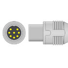 Gray Schiller SpO2 Extension Cable 2.4m 8ft 8 Pin Connector