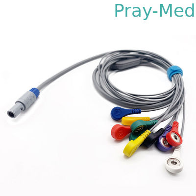 Mua OEM ODM Biomedical 10 dây dẫn 14 pin Cáp điện tim tương thích BI9000 AHA IEC sản xuất trực tuyến
