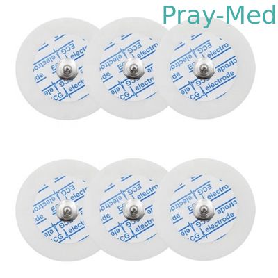 Mua Điện cực ECG dùng một lần tròn màu trắng Đường kính 50mm dành cho người lớn y tế sản xuất trực tuyến
