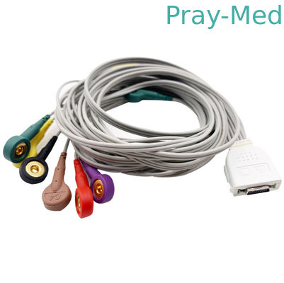 Mua Biocare IE10 19 Pin ECG Holter Cable 10 Lead Snap Connector TPU Jacket sản xuất trực tuyến