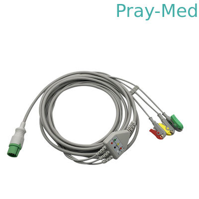 Mua MEK Direct Connect 3/5 Leads Ecg Cable Clip Đầu nối 6 chân IEC / AHA, sản xuất trực tuyến