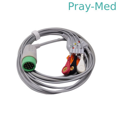 Mua Cáp bệnh nhân Lifepak ECG 12 chân Kết nối TPU Jacket11110-000029 sản xuất trực tuyến