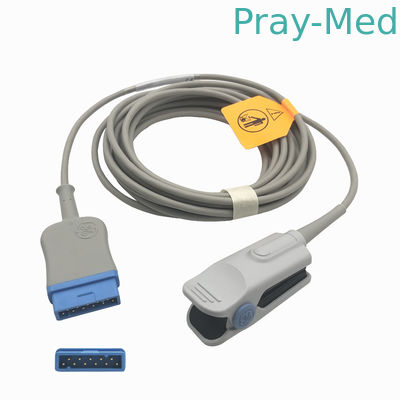 Mua GE Ohmeda TS F4 GE 11 pin có thể tái sử dụng Đường kính cảm biến Spo2 dành cho người lớn 4,0mm sản xuất trực tuyến