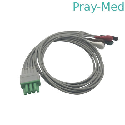 Mua Cáp bệnh nhân điện tâm đồ AHA 5 dây dẫn tương thích cho chụp từ xa Mindray sản xuất trực tuyến