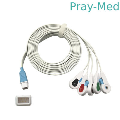 Mua Dây dẫn điện tâm đồ phóng xạ dùng một lần Dây dẫn 5 kẹp chì Covidien tương thích sản xuất trực tuyến