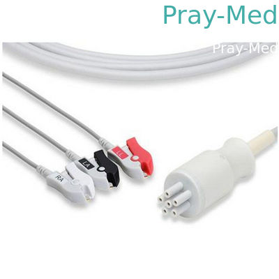 Mua Colin BP88S ECG Bệnh nhân Cáp 0,7 lb Trọng lượng Nylon Phích cắm mạ vàng sản xuất trực tuyến