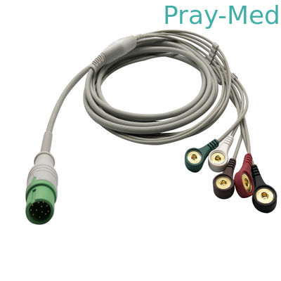 Mua Màu xám C30 C40 3.6m 12 chân Cáp điện tâm đồ 5 đầu và dây dẫn cho Comen sản xuất trực tuyến