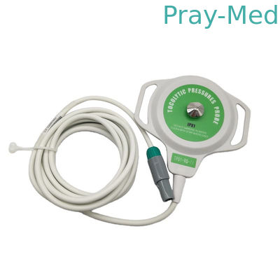Đầu dò theo dõi thai nhi tương thích FM801 Biocare Toco Probe 4pin Single Notch 3m