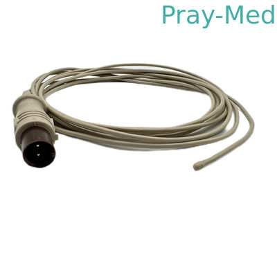 Đầu dò nhiệt độ trẻ sơ sinh tái sử dụng trực tràng thực quản 21076a 989803100891 Màu xám nguyên bản 3m