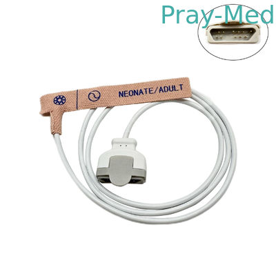 Hoàn hợp o M-LNCS OXI Spo2 Sensor dùng một lần 11 Pin 0,9m Áp dính dệt