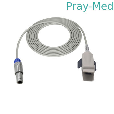 Đầu dò cảm biến spo2 có thể tái sử dụng Biolight kỹ thuật số 5pin một notch dành cho người lớn 3m 15-1400-0010