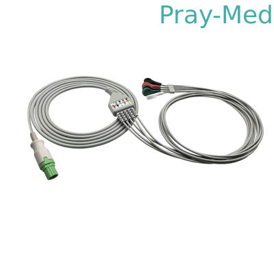 Drager Siemens 7Pin một phần Cable và Leadwire 3.6m TPU jack