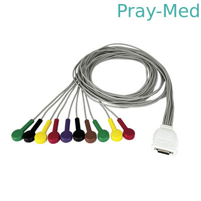 Biocare ECG Holter Cable cho 12 Lead Snap Connector IE10 1.1cm