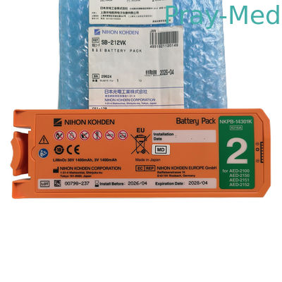 30V 1400mAh thay pin cho Nihon Kohden Cardiolife gốc 2100 AED SB-212VK