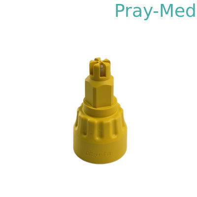 Dầu hấp Drager Bộ điều hợp để lấp đầy phụ kiện Máy dùng thuốc màu vàng M36120