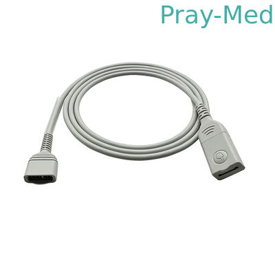 Bis Vista Bilateral 10Pin EEG Monitor Adapter Cable 4 Điện cực Màu xám