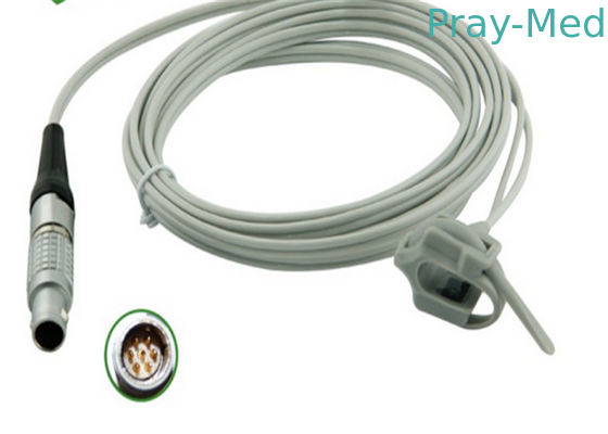 Invivo Reusable Spo2 Bộ cảm biến Pulse Oximeter 9383 Với bộ nối kim loại