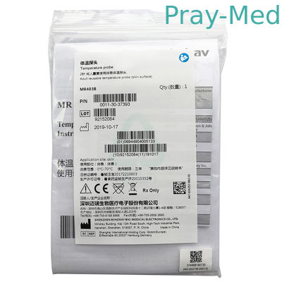 Mindray 2pin nguyên bản, có thể sử dụng nhiều lần, máy dò nhiệt độ bề mặt da MR403B MR404B