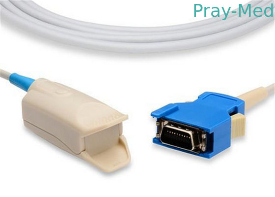 Nihon Kohden Reuseable Spo2 Cảm biến Đối với Neonate 20 Pin Connector 9.8ft Long