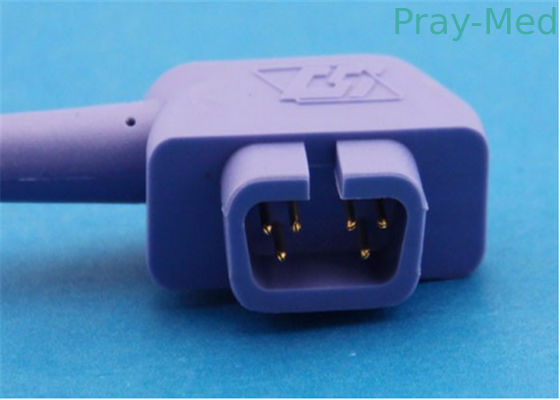 Phê bình / CSI Tương thích Adapter 518D SpO2 Cáp nối dài cho phụ kiện màn hình bệnh nhân