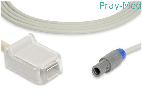 Compatilbe cáp nối tiếp UT4000a spo2 adapter / cáp mở rộng với 5pin một notch CE và ISO được chấp thuận