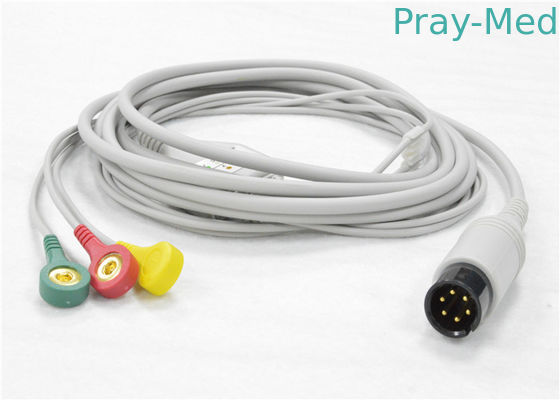 Dây cáp điện cực y tế y khoa, Đường kính 5 mm