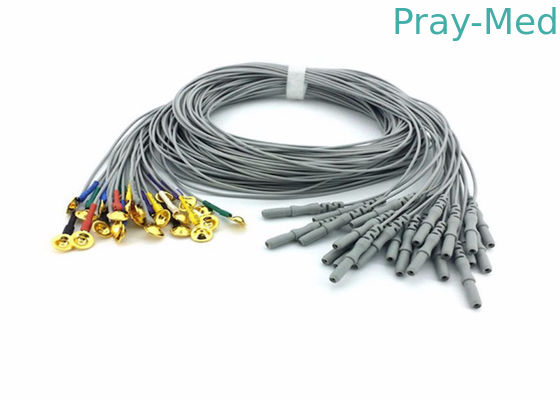 Bệnh viện Eeg Cúp Vàng Cáp điện, Cáp Emg Đối với máy EEG / EMG