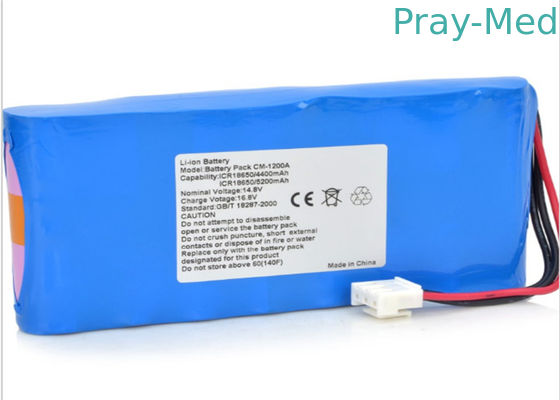 Pin Li-Ion / Lithium Pin Thiết bị Y khoa 4.4v 5200mah Loại Có thể sạc lại
