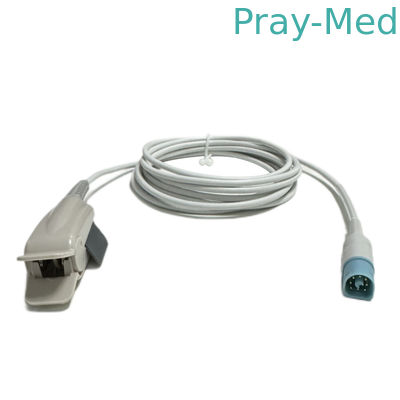 PH-Masi tương thích SpO2 cảm biến tái sử dụng Clip ngón tay người lớn 8pin