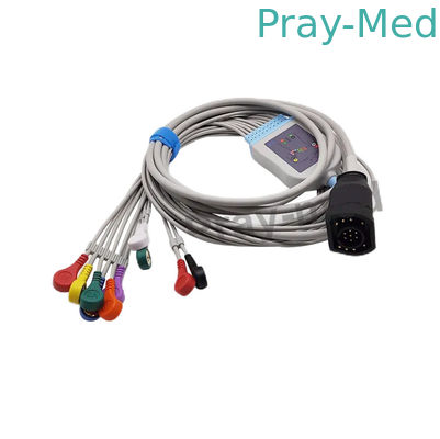 Cáp EKG kết nối trực tiếp tương thích với Zoll cho M hoặc E Series 8000-1007-01 8000-1006-02