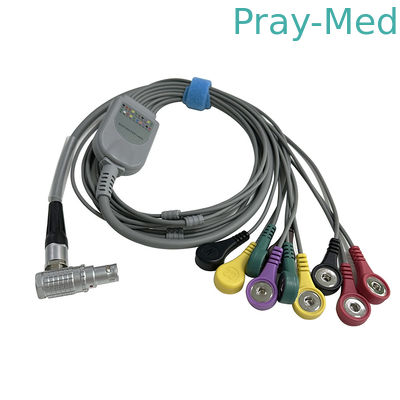 Cáp Holter GE SEER ECG 7 đầu nối Snap 0,9m 2107228-001