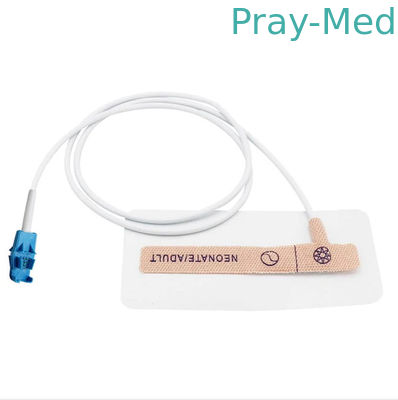 GE Datex Ohmeda Trusat Disposable Spo2 Bộ cảm biến 8 đầu nối Pin 0.9m Chiều dài