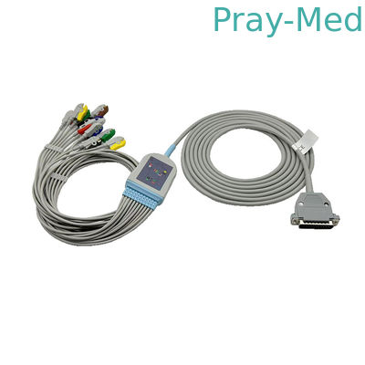 Micromed một phần 25pin EKG Cable 11-Lead Clip IEC