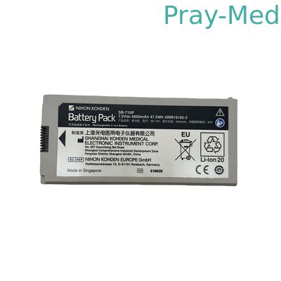 Pin sạc y tế máy theo dõi khử rung tim NIHON KOHDEN 2IN19/65-3 SB-710P