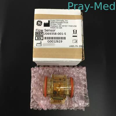 Bộ cảm biến dòng chảy kỹ thuật GE gốc cho máy thông gió với phép đo độ nhạy cao và khả năng chống ăn mòn cấp y tế