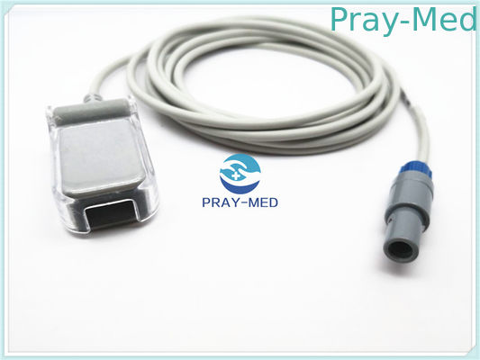 6 Pin Spo2 Adapter Cable Đối với VS800  80 độ 4mm Đường kính dây
