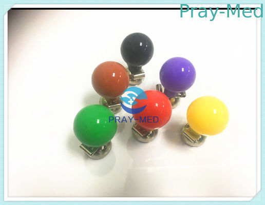 Bộ điều hợp điện cực ECG có thể tái sử dụng đa chức năng Ngực hút với bóng đèn Bule / xám