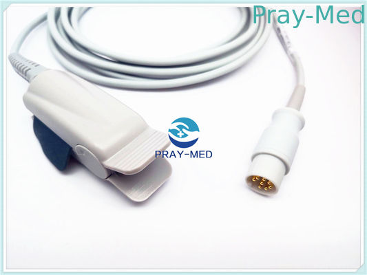 Datascope 8 Pin Reusable Spo2 Bộ cảm biến Với Finger Clip 0020-00-071-01